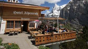 Restaurant, Hotel Alpenruh