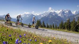 Trotti Bike und Monster-Trotti Hasliberg
