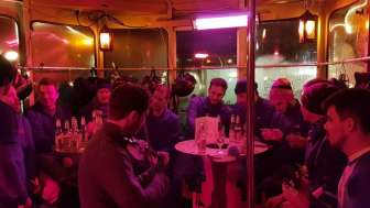 Gondelbar, Hotel Jungfrau drinnen