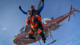 Skydive hélicoptère