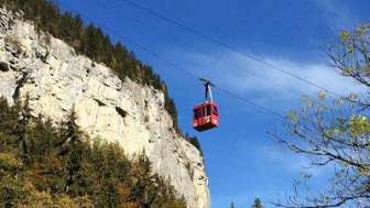 25 % de réduction: téléphérique Isenfluh-Sulwald à Lauterbrunnen