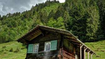 Kirschbaumhütte, beschauliche Berghütte für 2 Gäste / Ostern bis Oktober